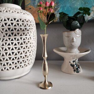 Brass Bud Vase